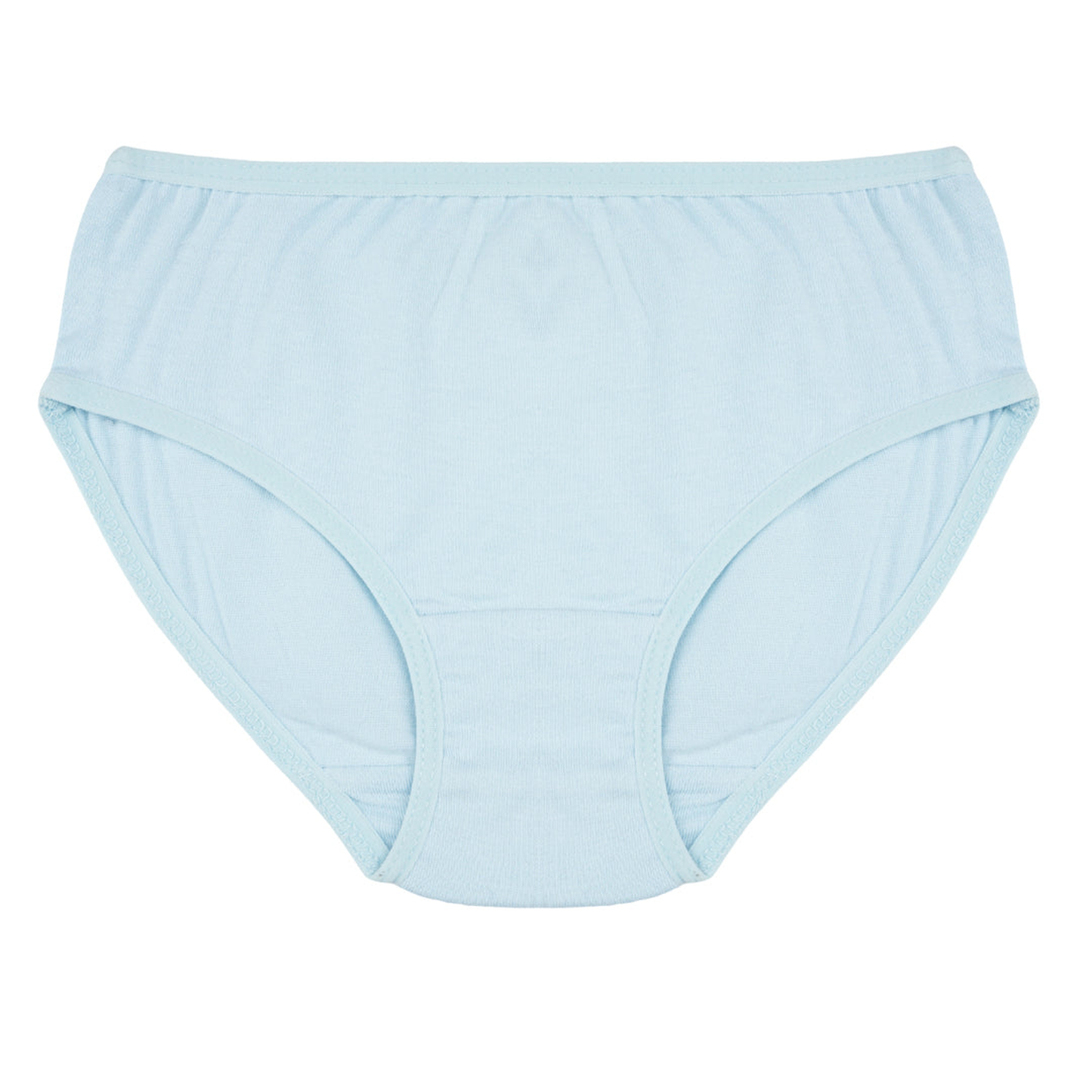 Girls' Cotton Brief - Solid color and Aop print pack of 5