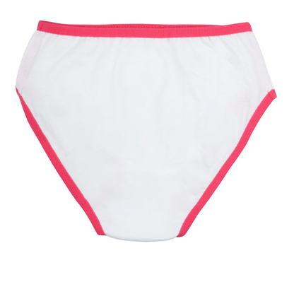 Girls' Cotton Brief - Rainbow All Over Print Pack Of 7
