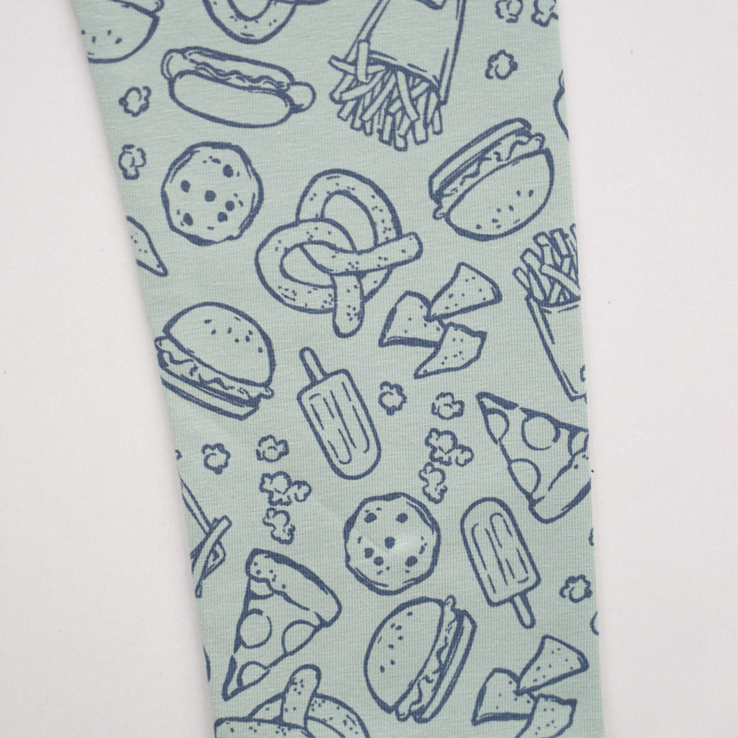 Girls' 3/4th Cotton Leggings - Green (Pack of 1)