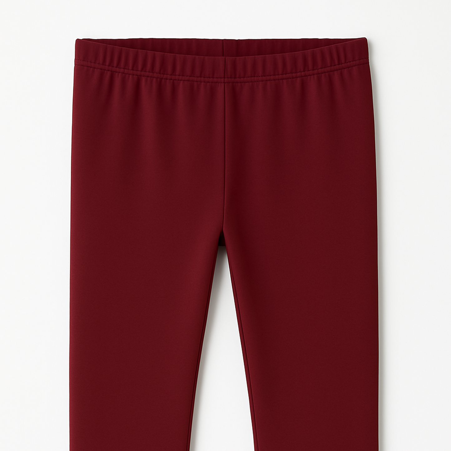 CharmnCherish Girls' Leggings Solid Brown Color Pack Of 1 - lifestyle shot