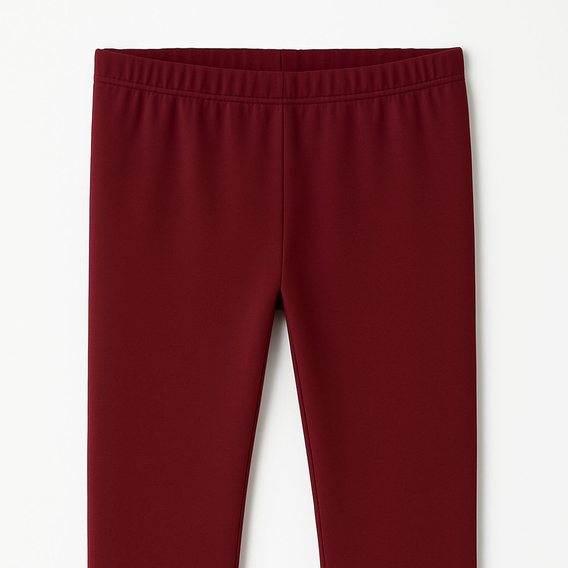 CharmnCherish Girls' Leggings Solid Brown Color Pack Of 1 - lifestyle shot