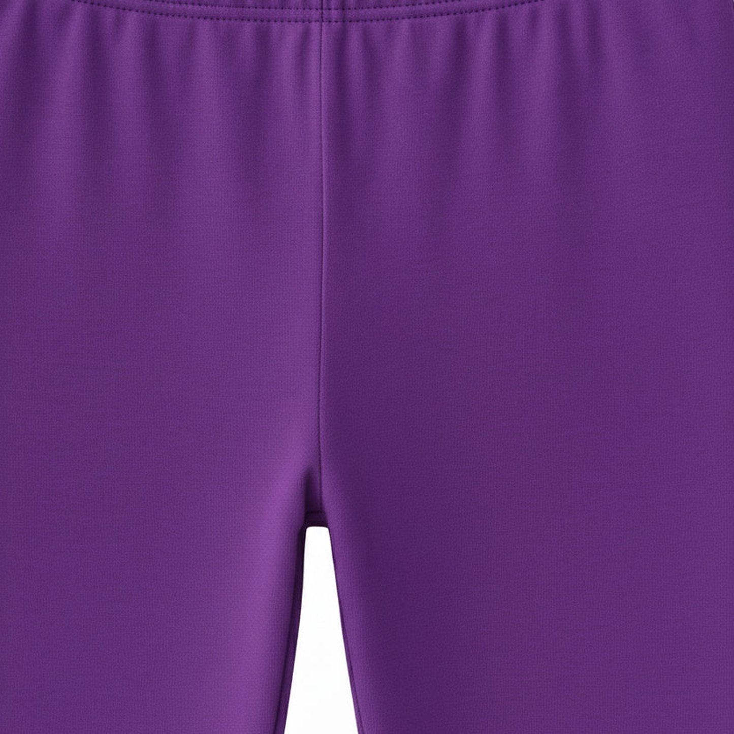 Girls' Cotton Leggings Solid Purple Color Pack Of 1