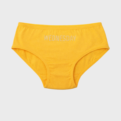 Girls' Weekdays Brief - Stud Printed - Pack of 7