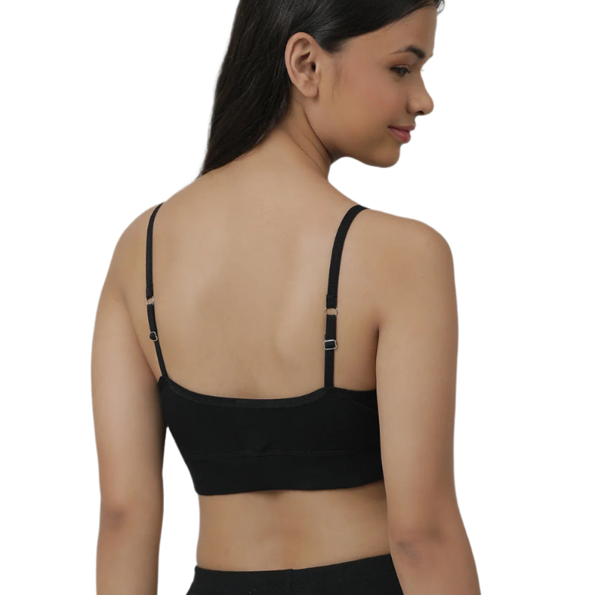 Girls Non Padded Adjustable bra  - Multicolour (Pack of 4)