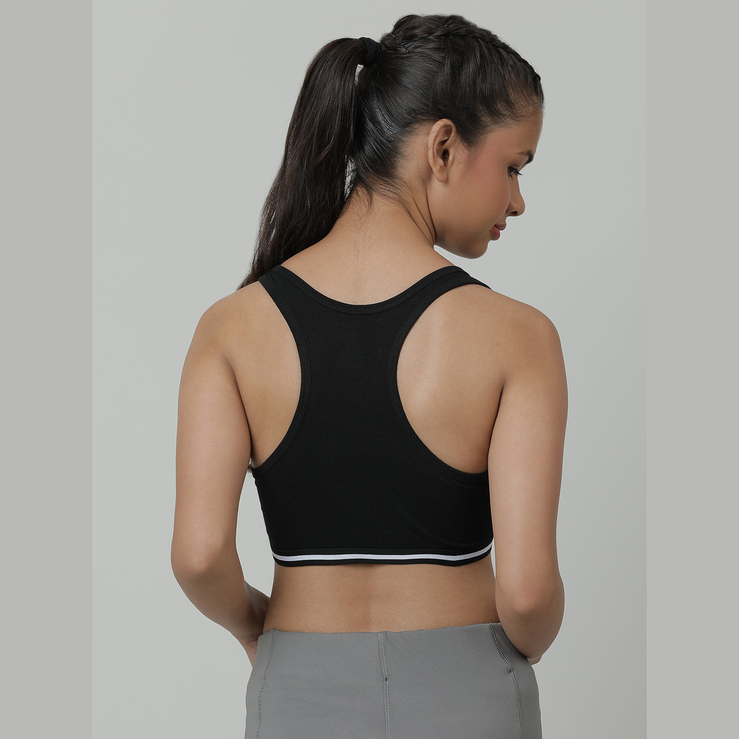 Sports Bra - Grey and Black (Pack of 2)