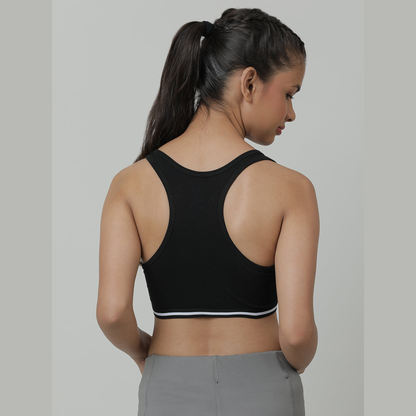 Sports Bra - White & Black (Pack of 2)