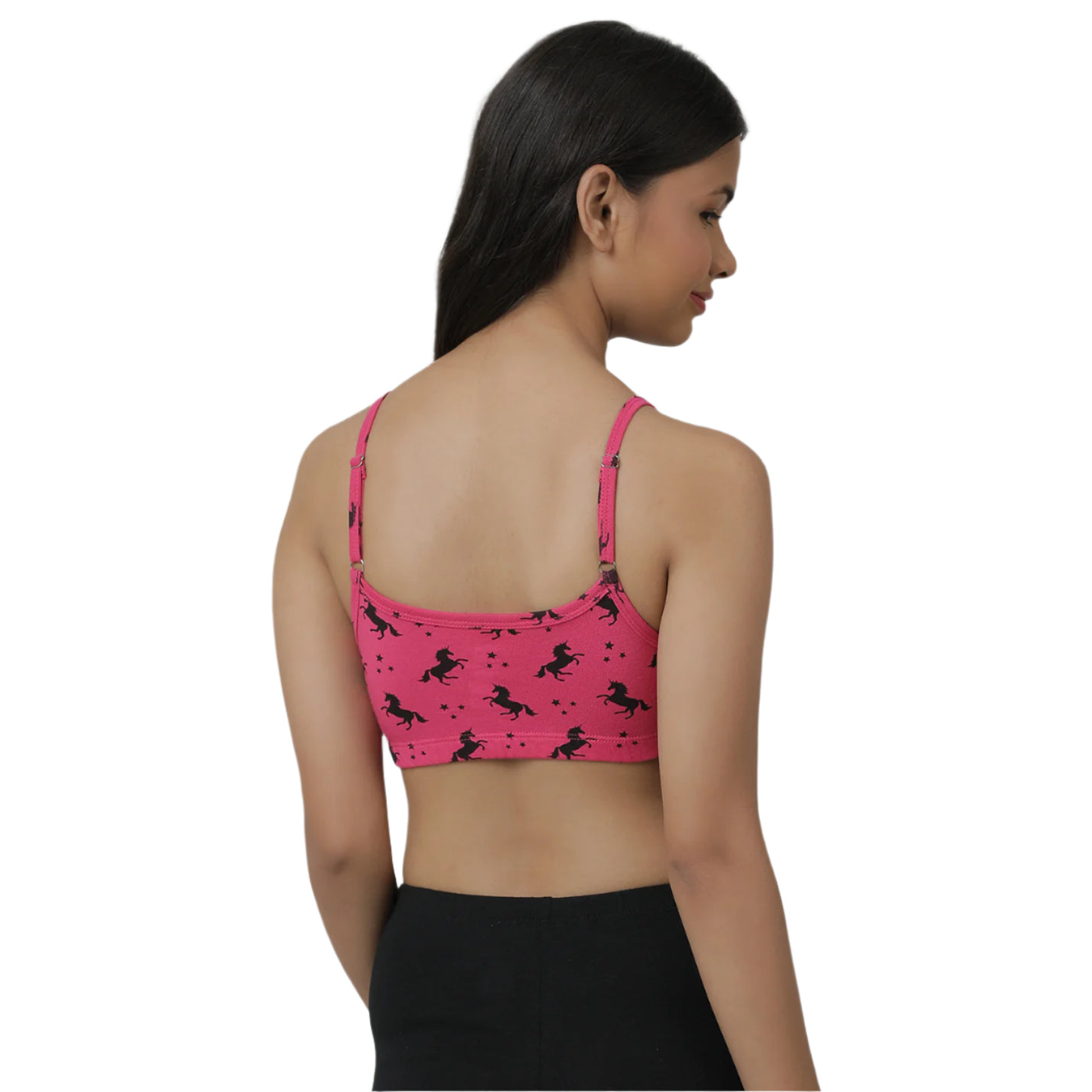 Beginners Bra - Unicorn All Over Print Pack of 3