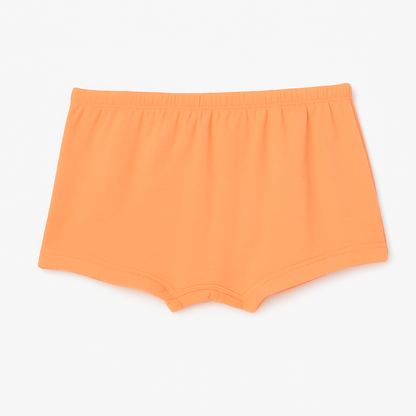 Girls' Cotton Boy Shorts - Weekdays Printed Pack of 7