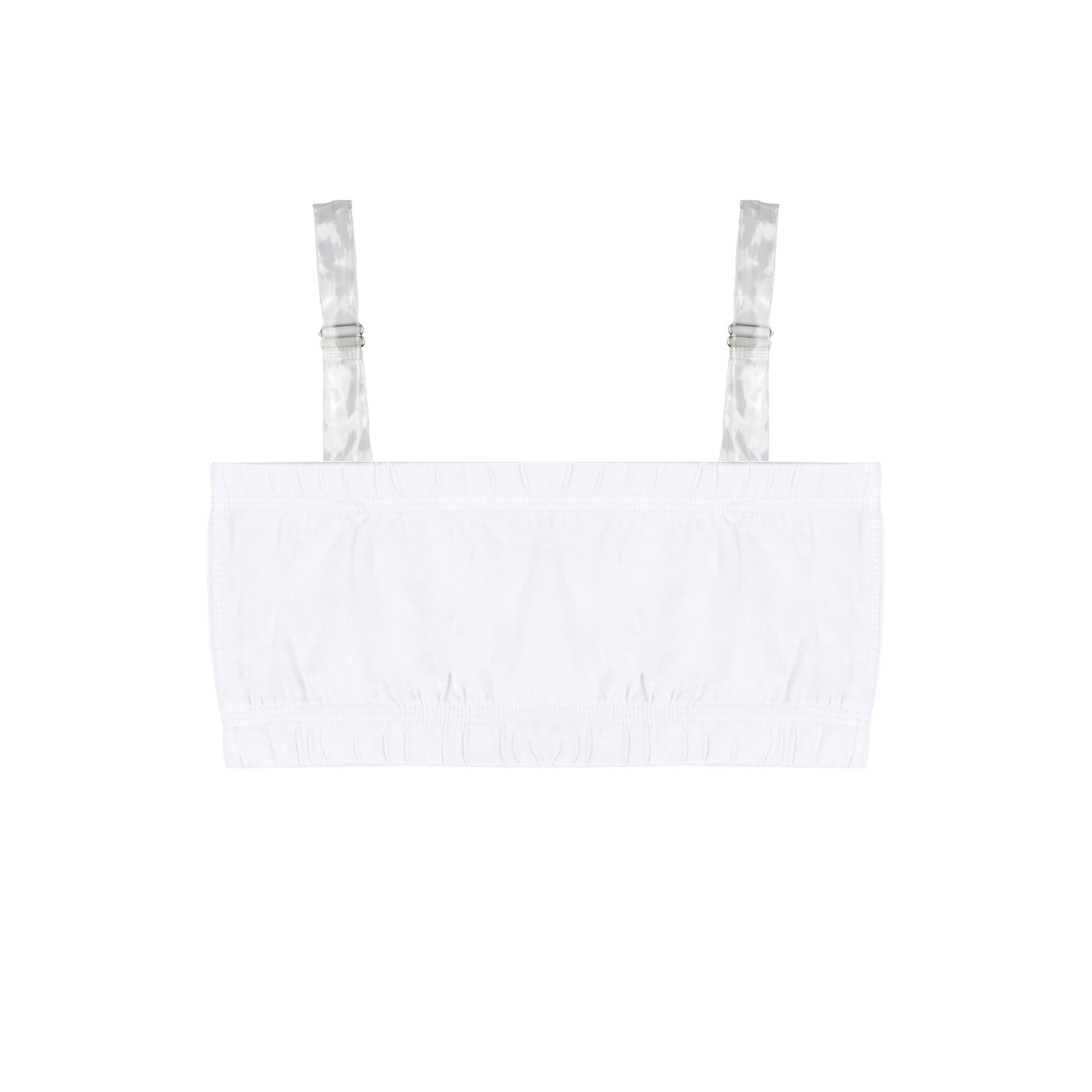 Girls Tube Bra Double Layer Removable Strap Pack Of 4