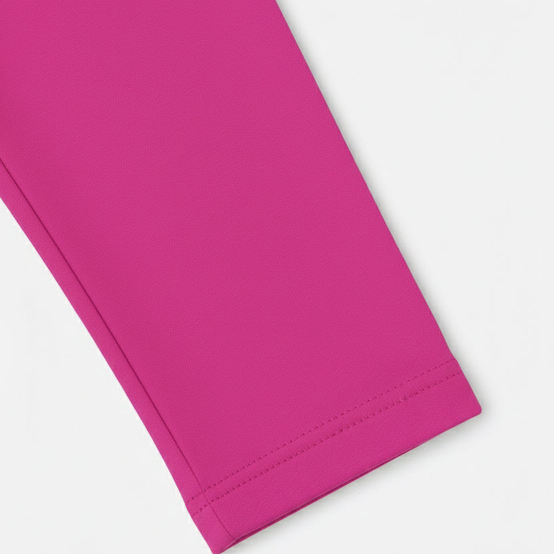Girls' Cotton Leggings Solid Dark Pink Color Pack Of 1