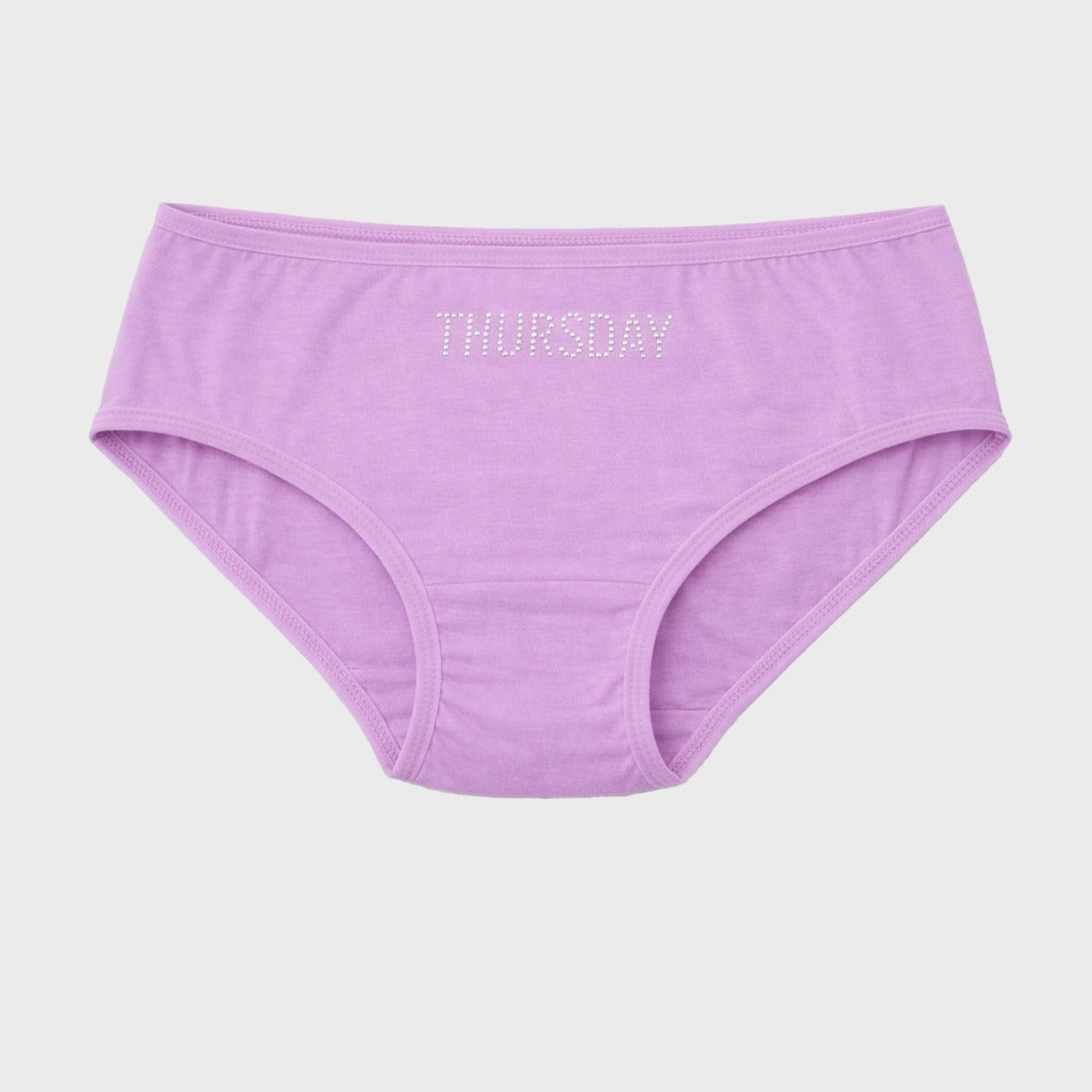 Girls' Weekdays Brief - Stud Printed - Pack of 7