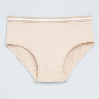 Girls' Cotton Brief - Multicolor (Pack of 4)