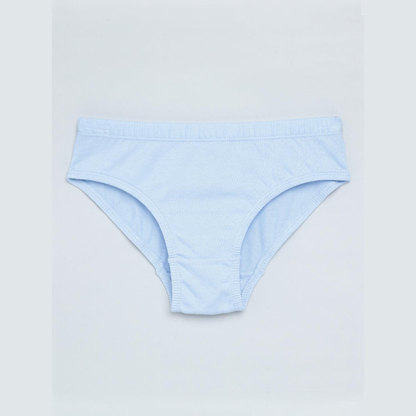 Boys' Cotton Brief - Shark All Over Print & Solid Color Combo Pack Of 3