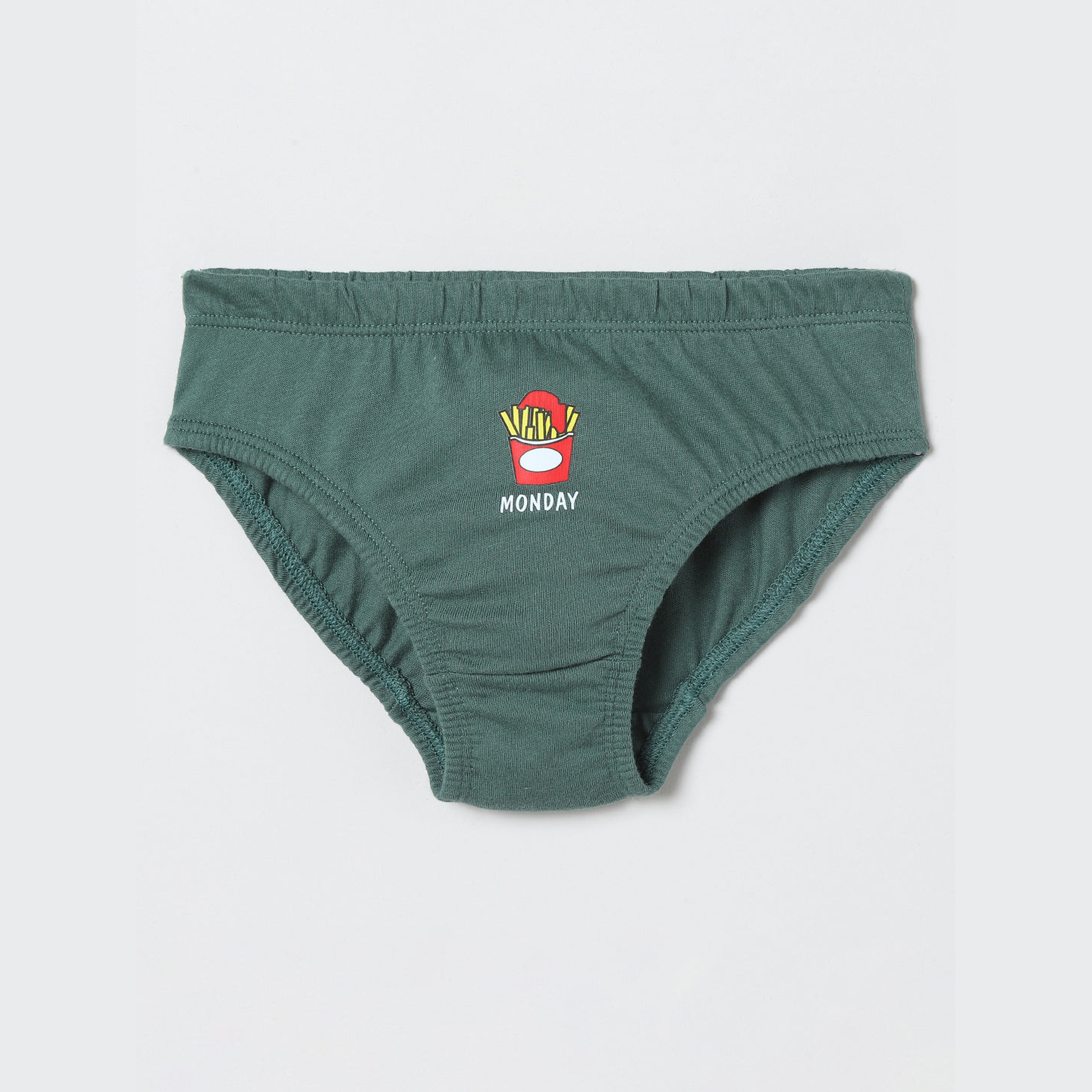 Boys' Cotton Brief - Weekdays Print (Pack of 7)