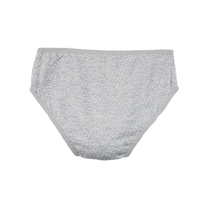 Girls' Cotton Brief _polka dot & Stripes Printed Brief Pack of 9