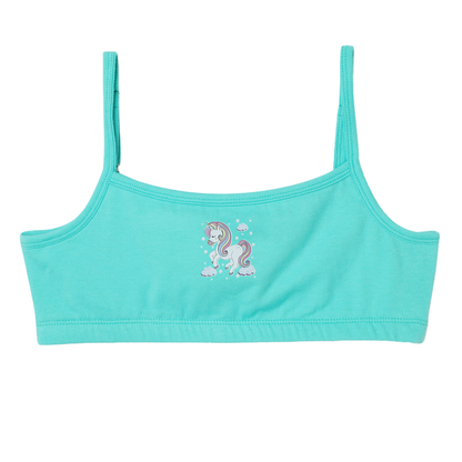 Beginners Bra - Unicorn Print Multicolor Pack of 4