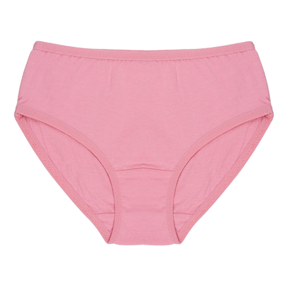 Girls' Cotton Brief - Solid color and Aop print pack of 5