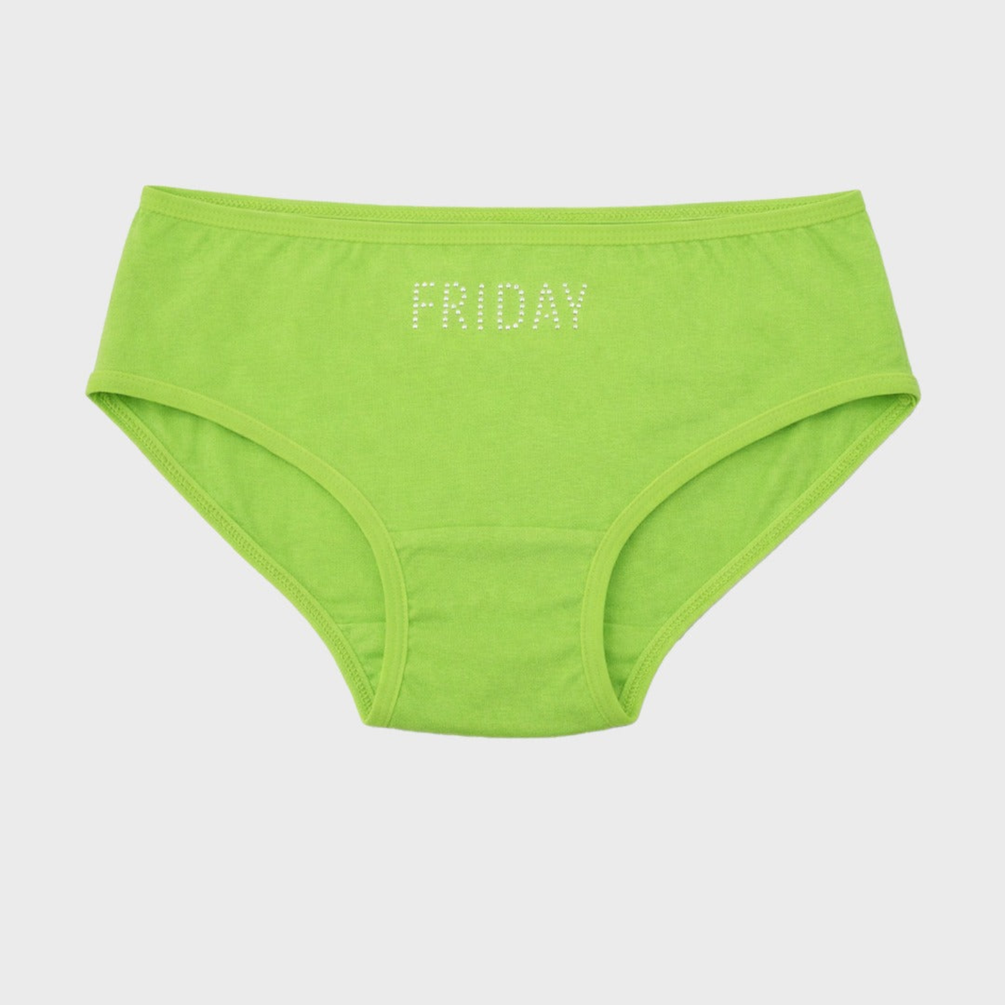 Girls' Weekdays Brief - Stud Printed - Pack of 7