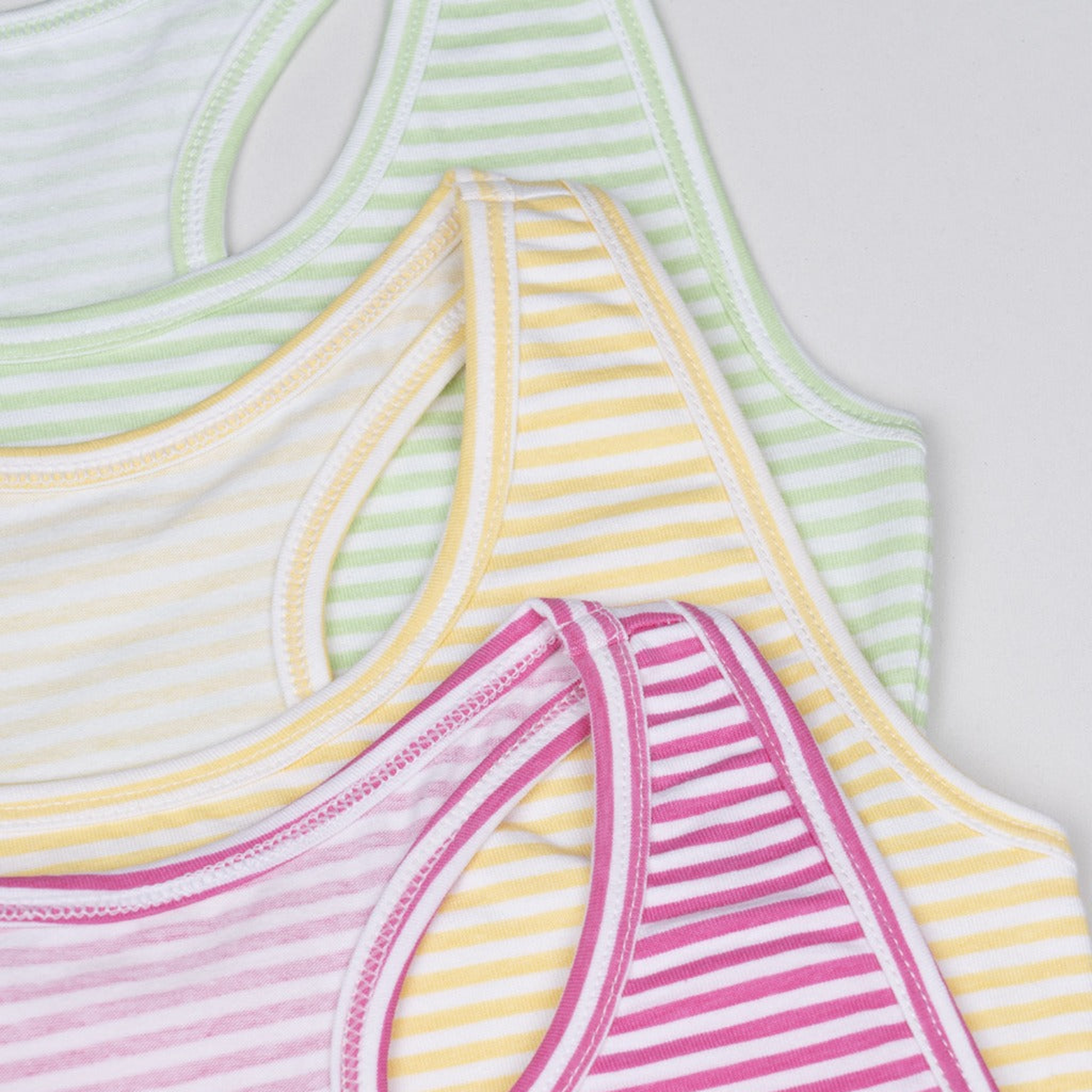 Sports Bra - Striped Printed Pack Of 3