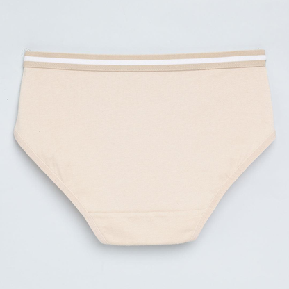 Girls' Cotton Brief - Multicolor (Pack of 4)