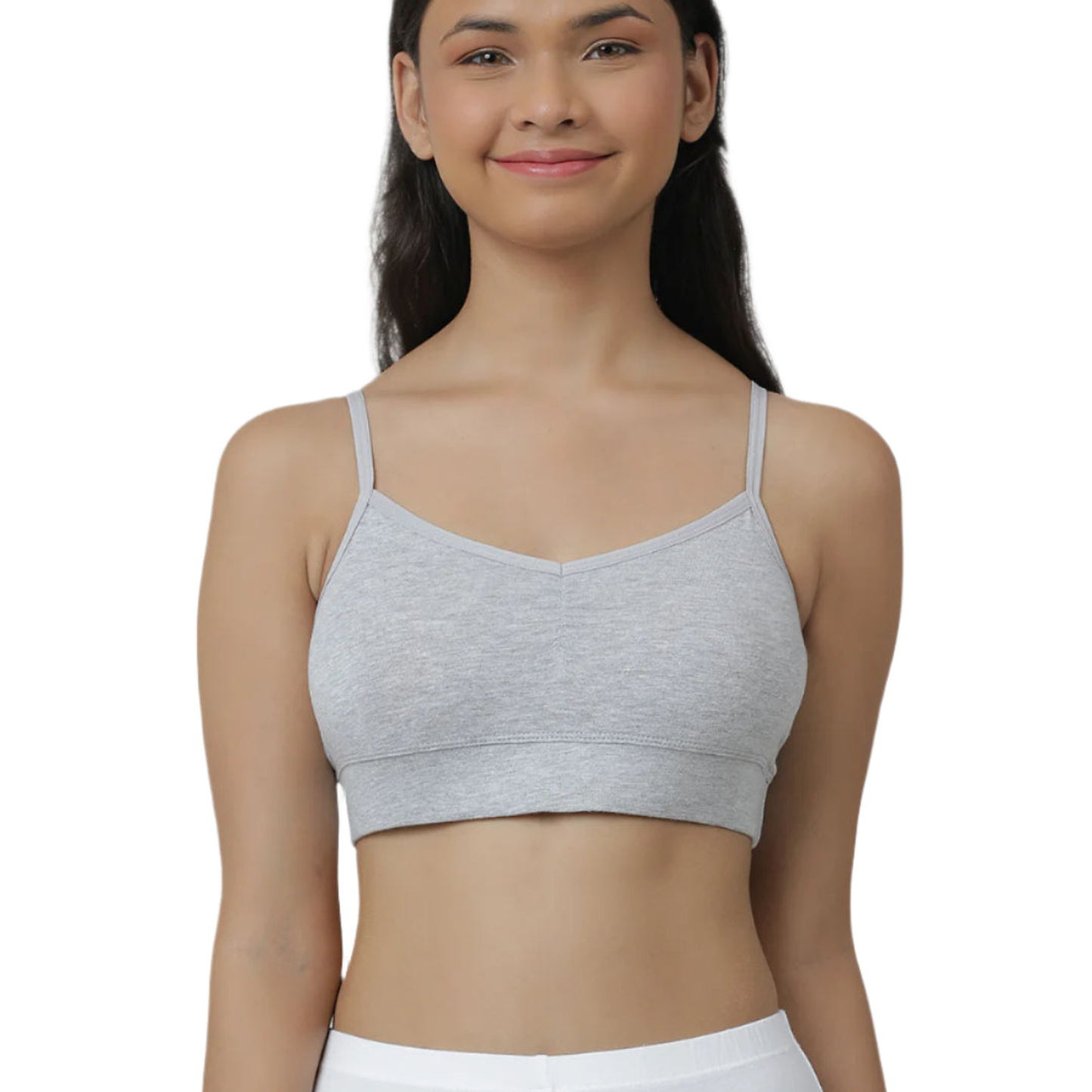 Girls Non Padded Adjustable bra  - Multicolour (Pack of 4)