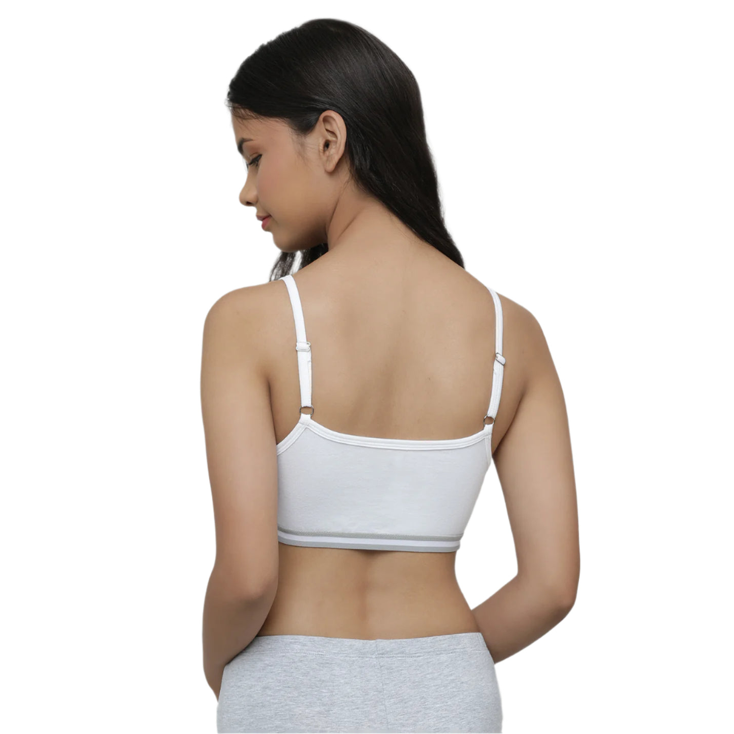 Beginners Bra - Grey & White (Pack of 2)