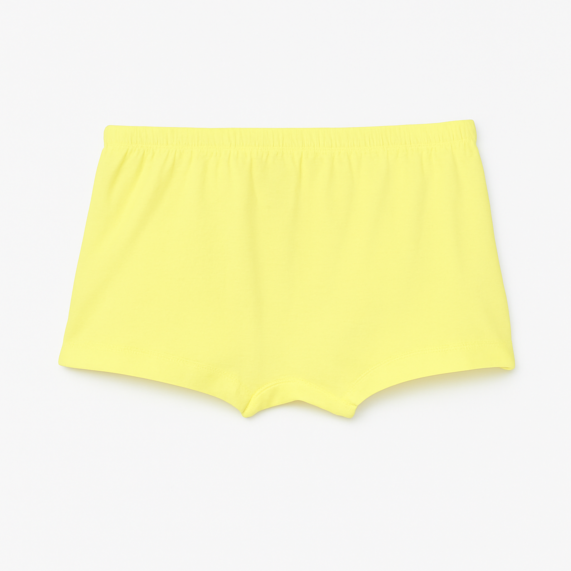 Girls' Cotton Boy Shorts - Weekdays Printed Pack of 7