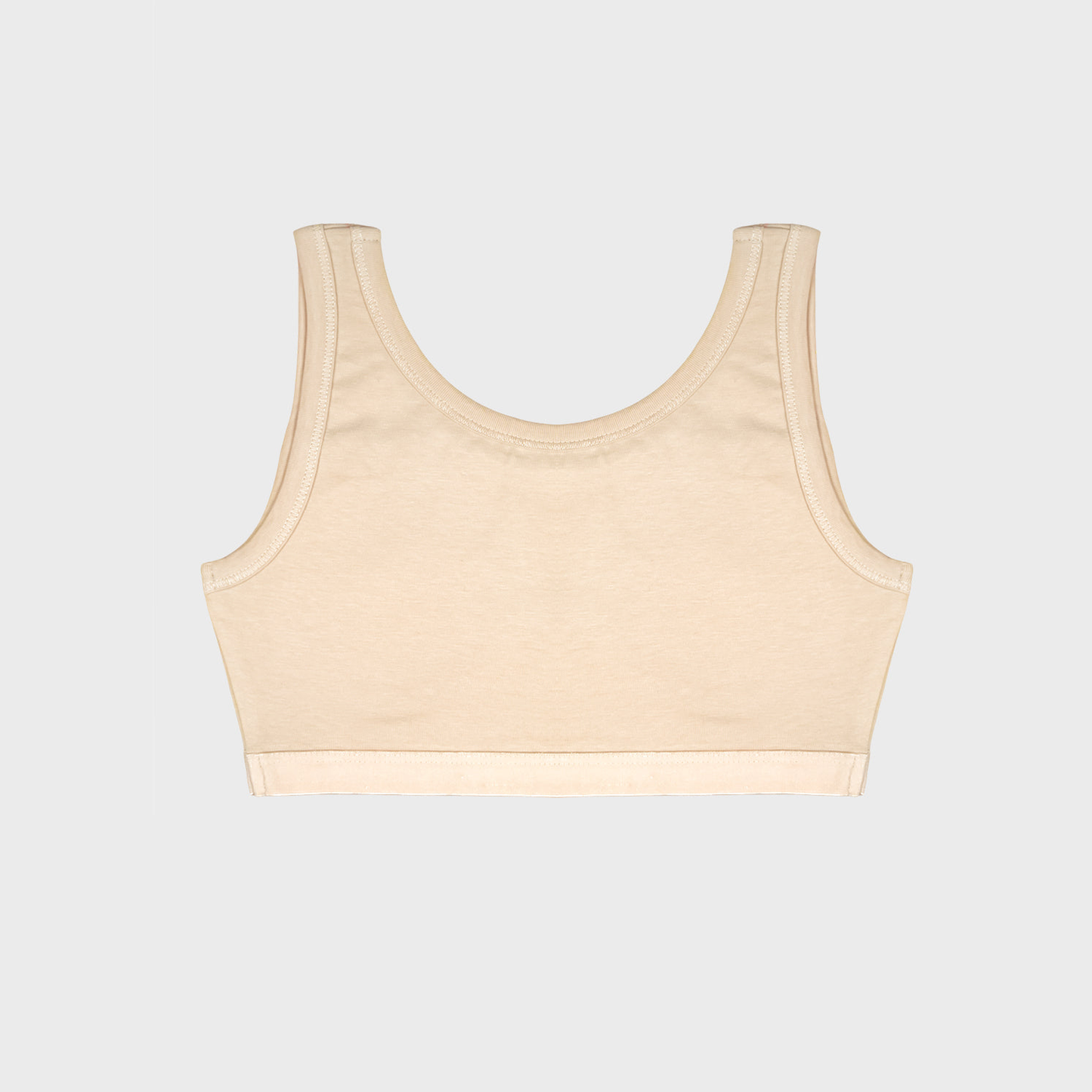 Girls Removable Padded Sports Crop Top