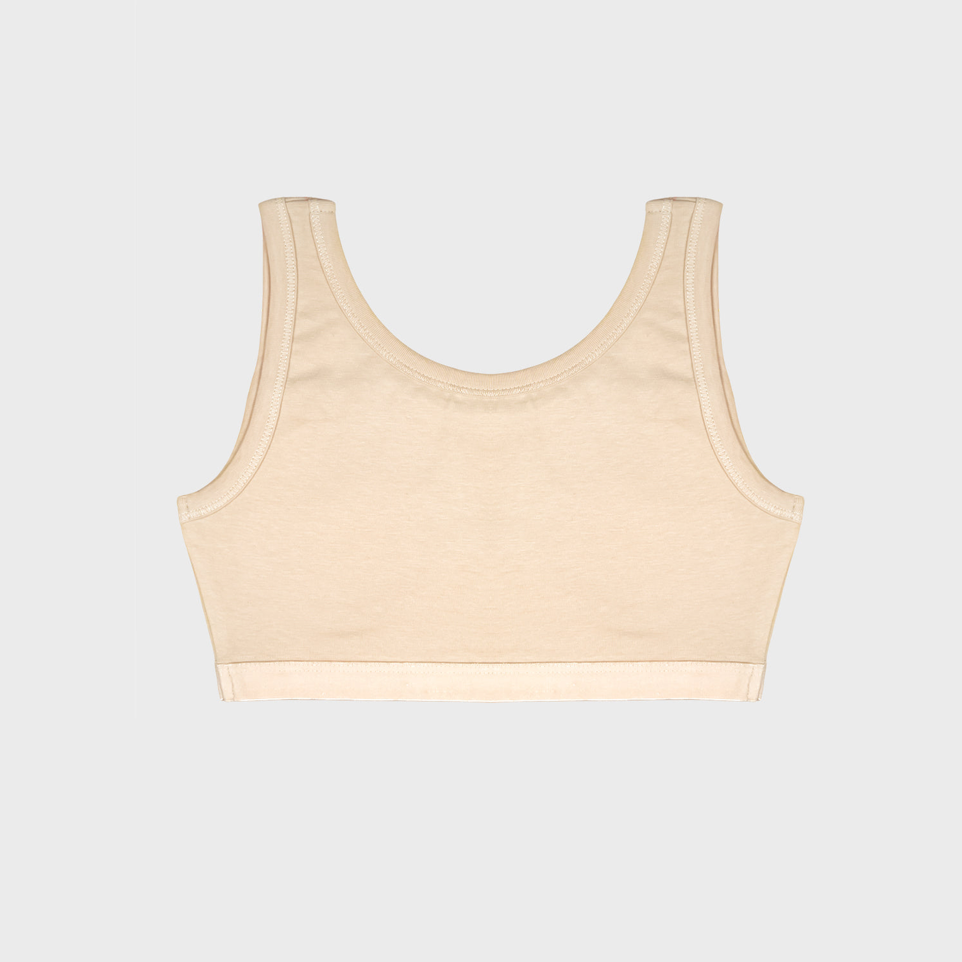 Girls Removable Padded Sports Crop Top