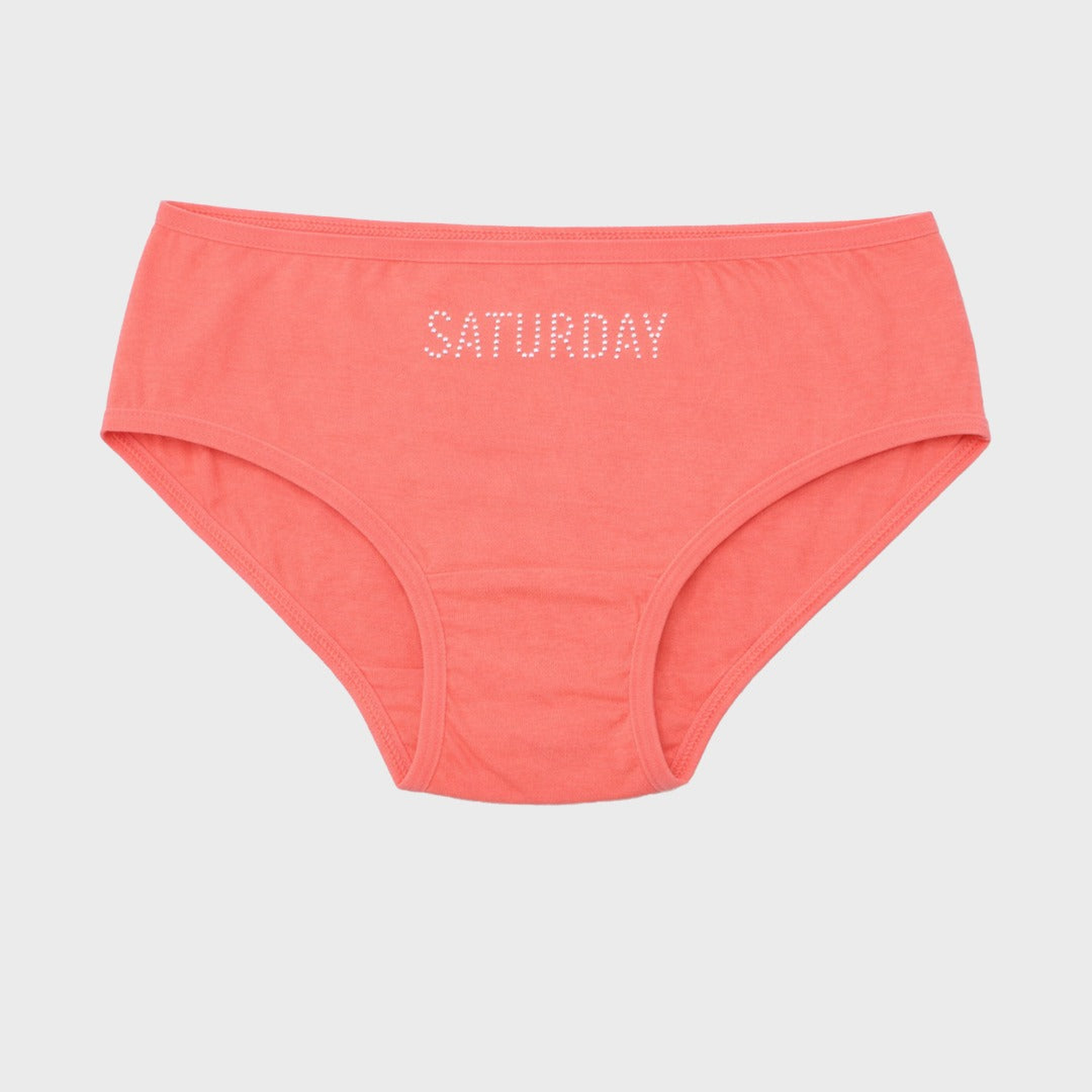 Girls' Weekdays Brief - Stud Printed - Pack of 7