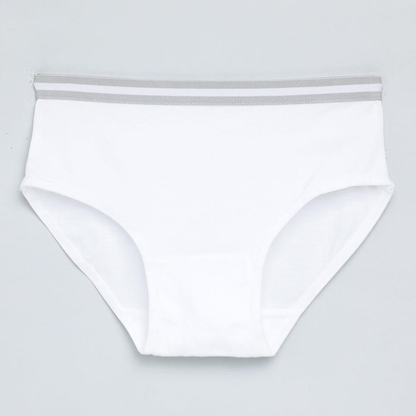 Girls' Cotton Brief - Multicolor (Pack of 4)