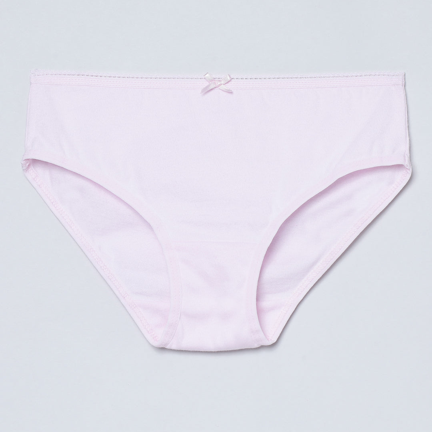 Girls' Cotton Brief - Unicorn All Over Print & Solid Multicolor Brief Pack of 6