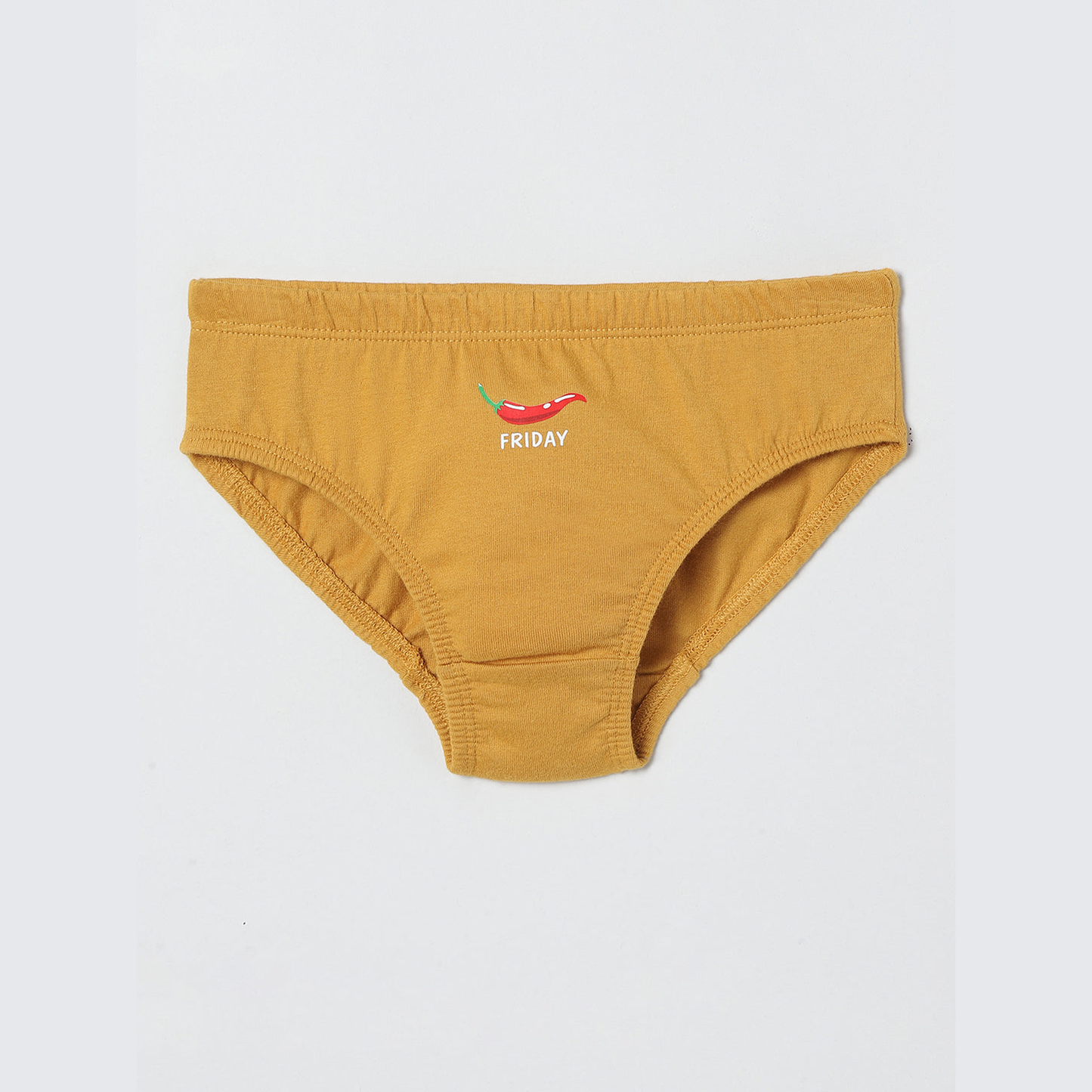 Boys' Cotton Brief - Weekdays Print (Pack of 7)