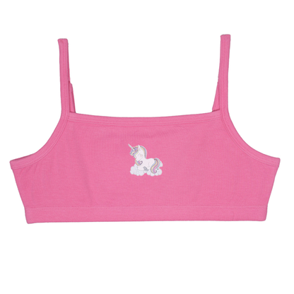 Beginners Bra - Unicorn Print Multicolor Pack of 4
