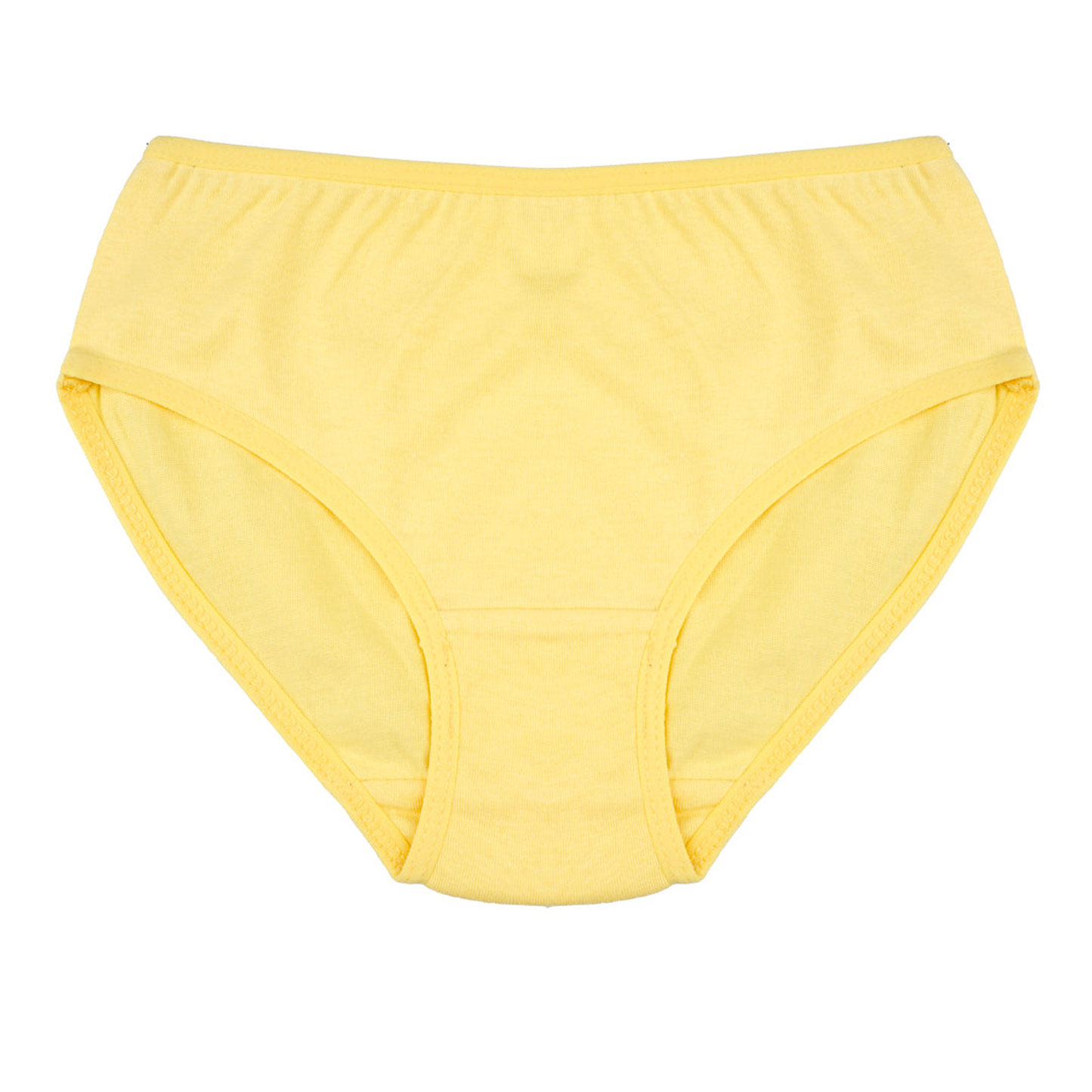 Girls' Cotton Brief - Solid color and Aop print pack of 5