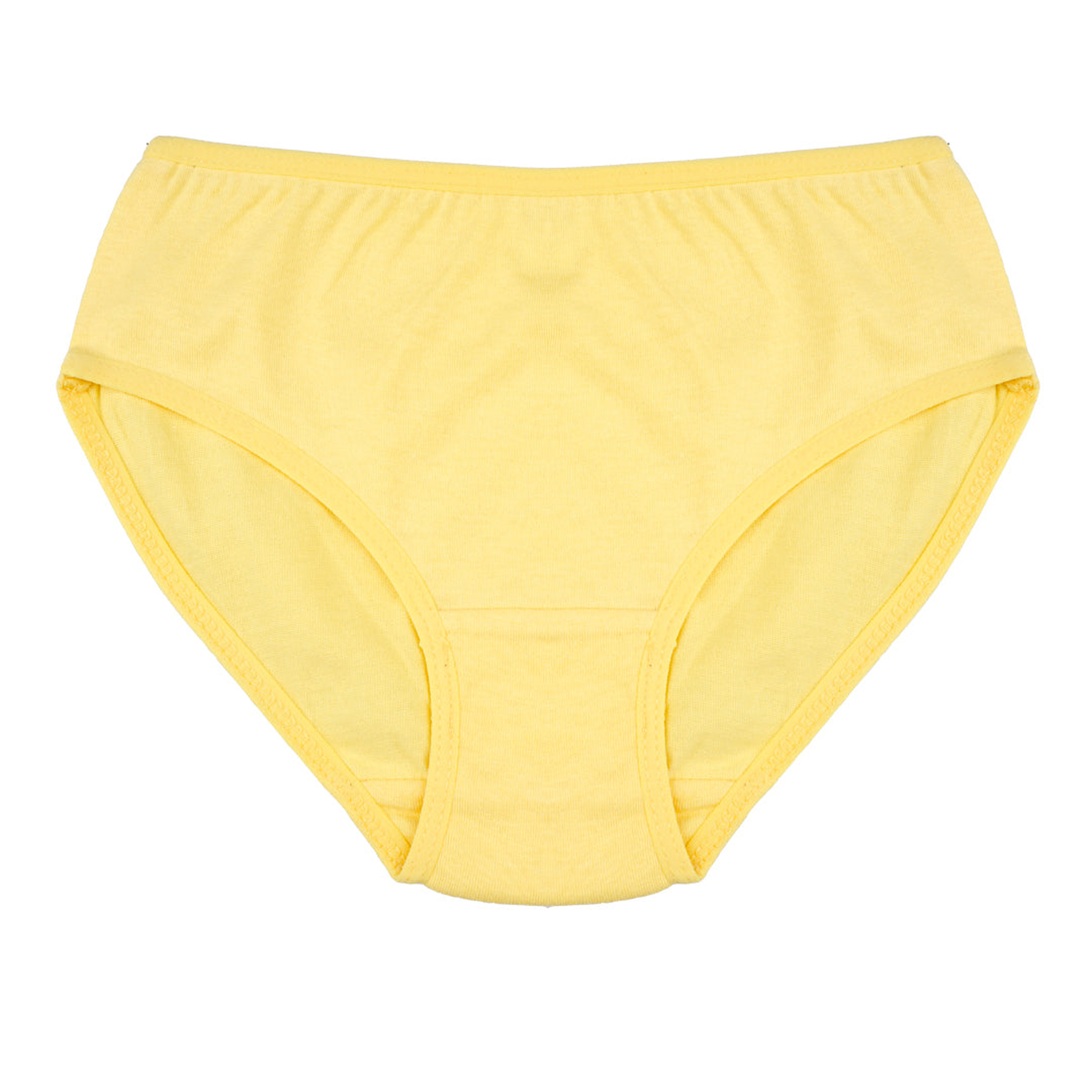 Girls' Cotton Brief - Solid color and Aop print pack of 5