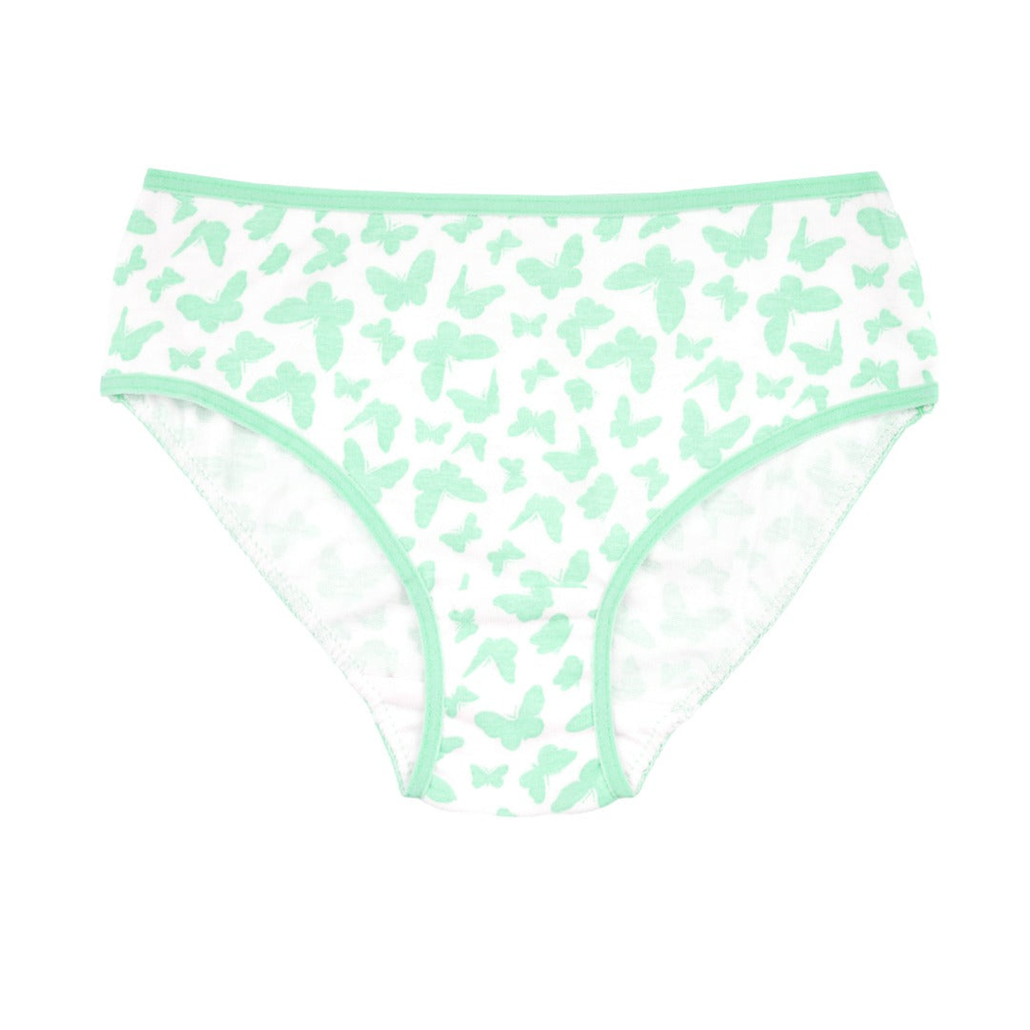 Girls' Cotton Brief - Butterfly All Over Print Pack of 5