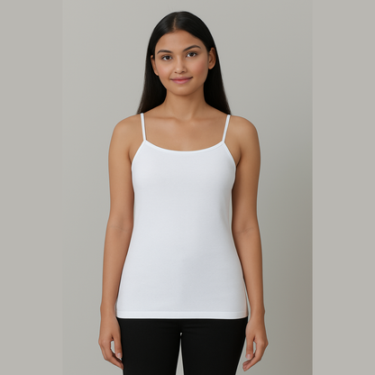 Padded Camisole | Flat padding | Adjustable Strap- Pack of 1