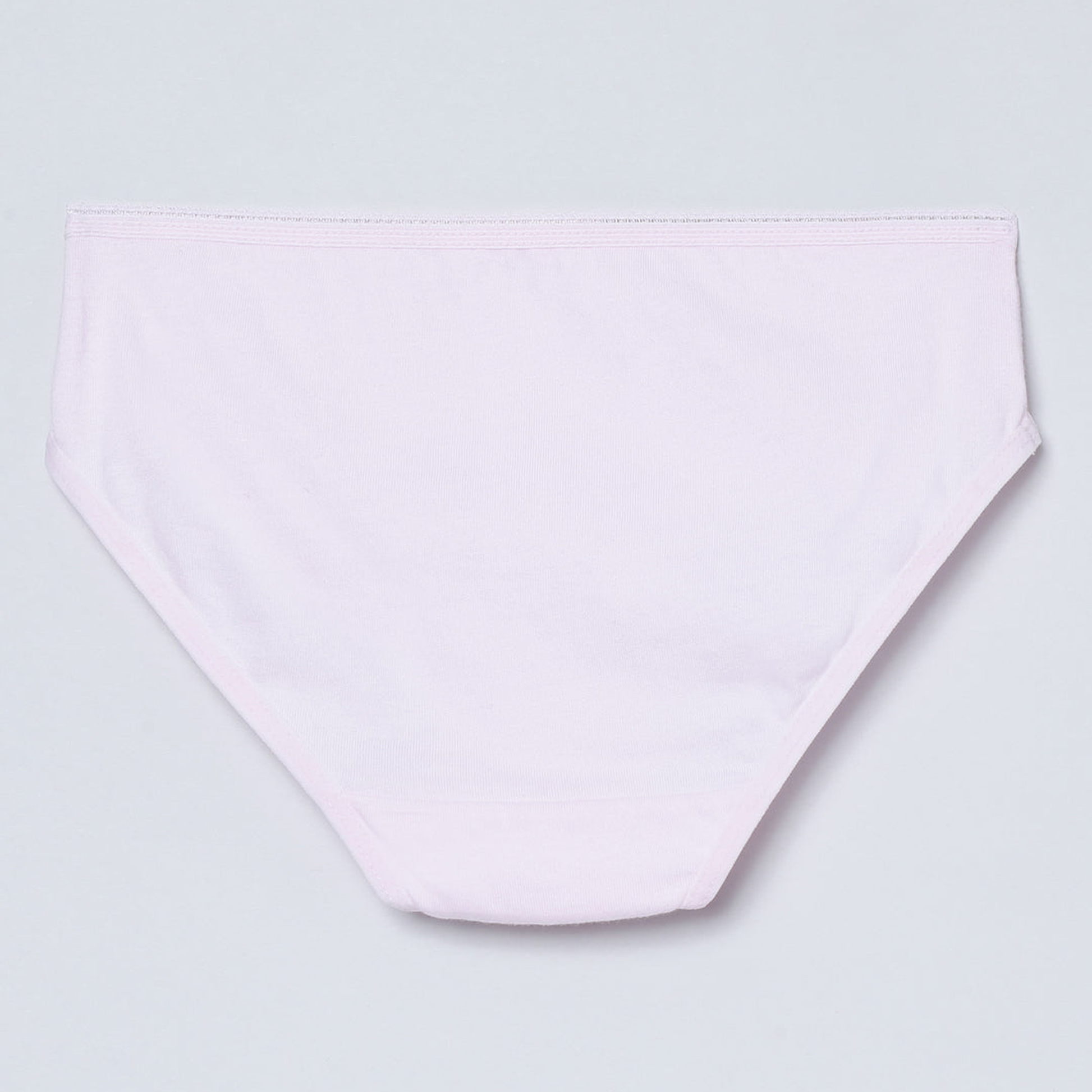 Girls' Cotton Brief - Unicorn All Over Print & Solid Multicolor Brief Pack of 6