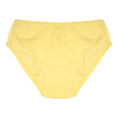 Girls' Cotton Brief - Solid color and Aop print pack of 5