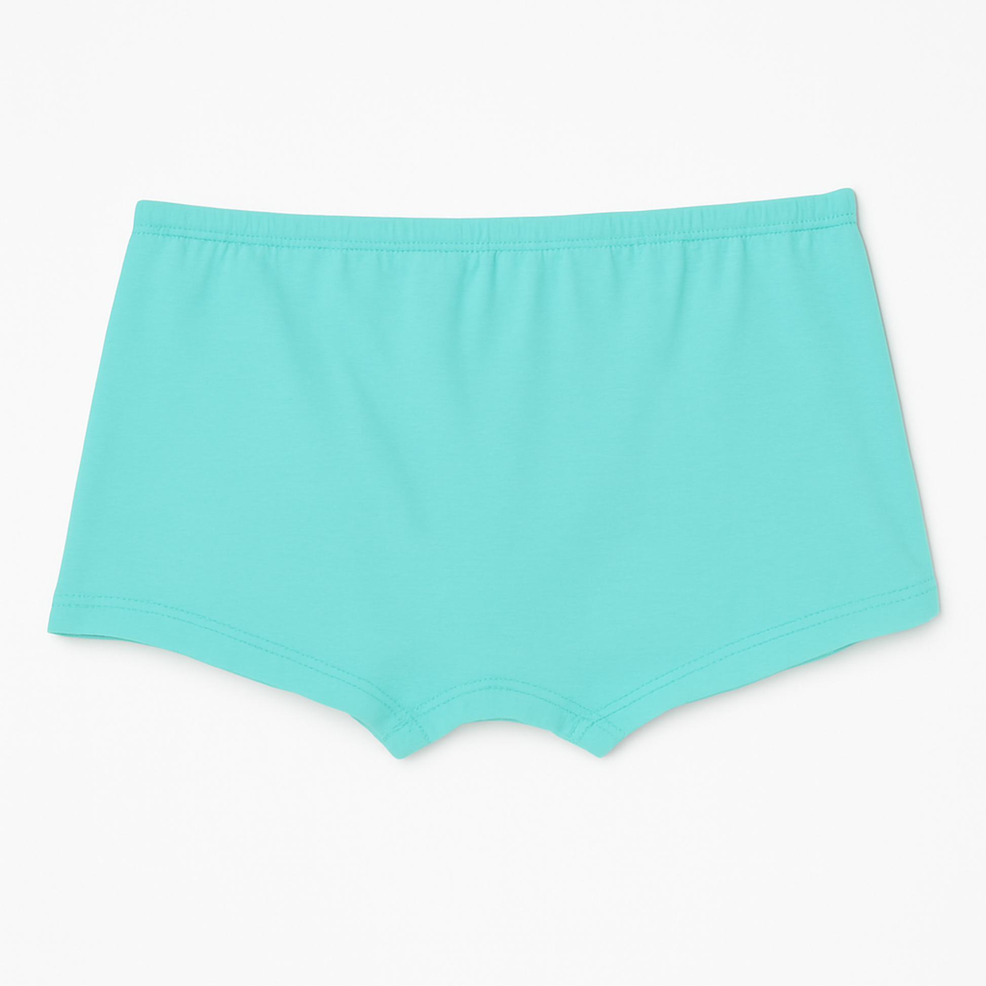 Girls' Cotton Boy Shorts - Weekdays Printed Pack of 7