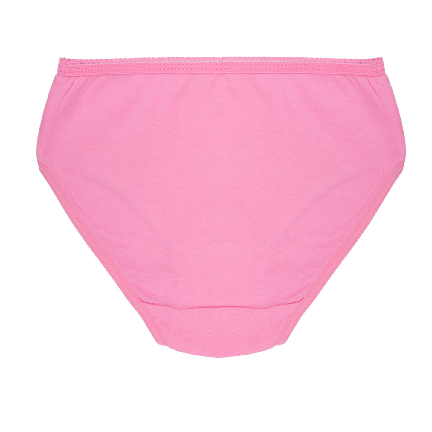 Girls' Cotton Brief - Butterfly All Over Print & Solid Color Brief Pack of 6