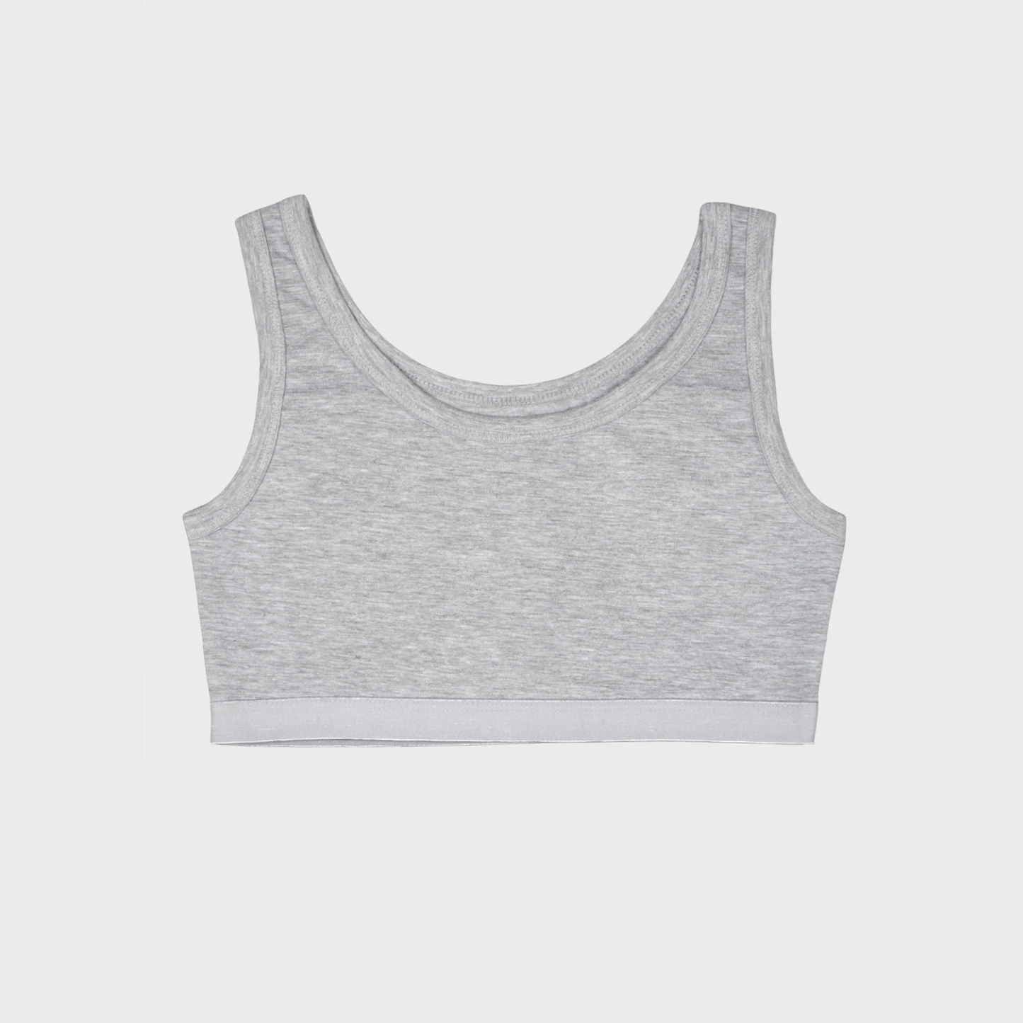 Girls Removable Padded Sports Crop Top
