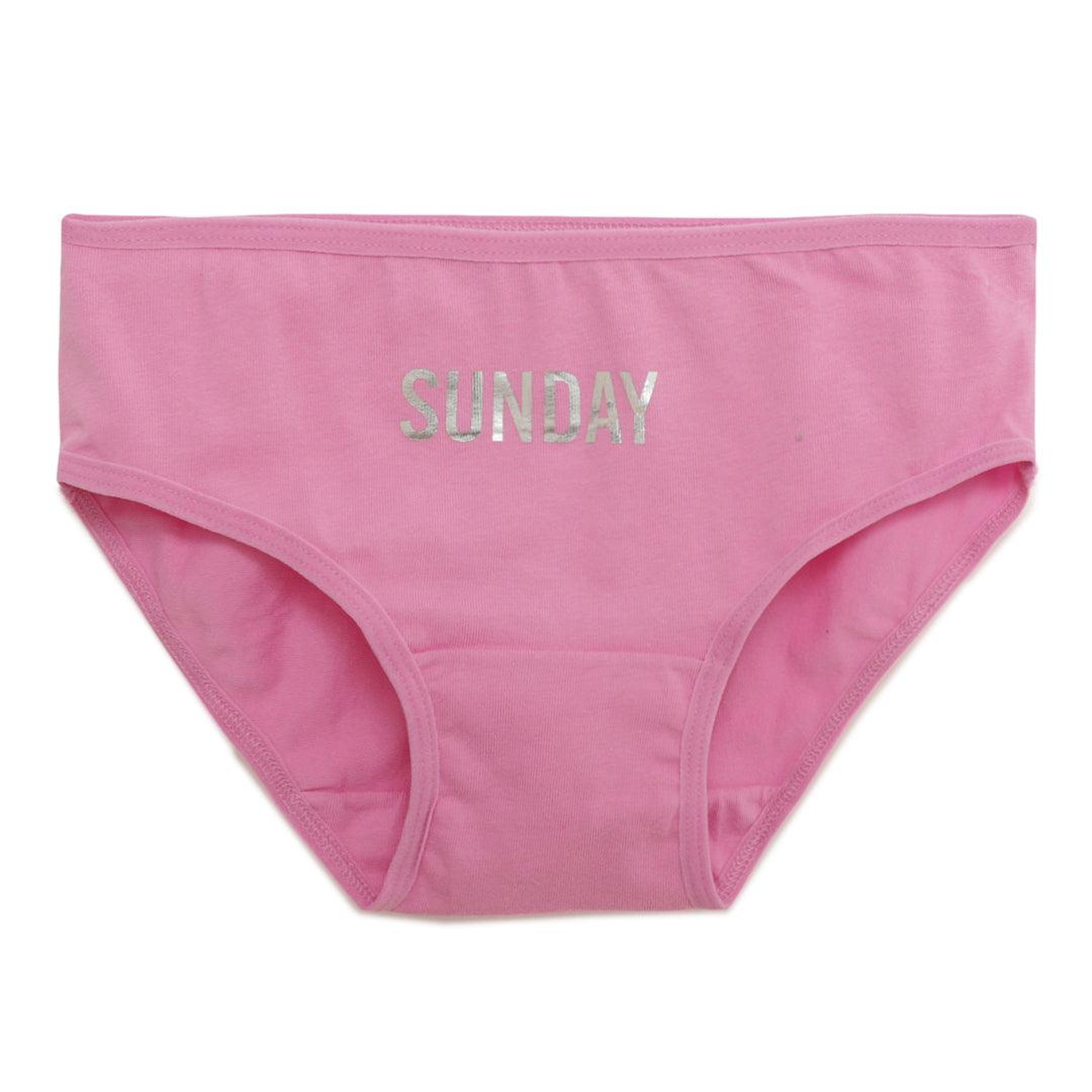 Girls' Cotton Brief - Weekdays Prints (Pack Of 7)
