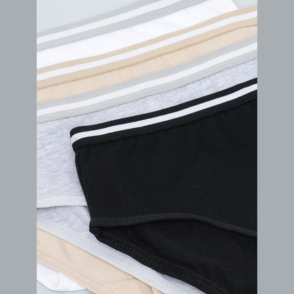 Girls' Cotton Brief - Multicolor (Pack of 4)