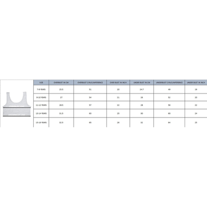 Sports Bra - Multicolor (Pack of 4)