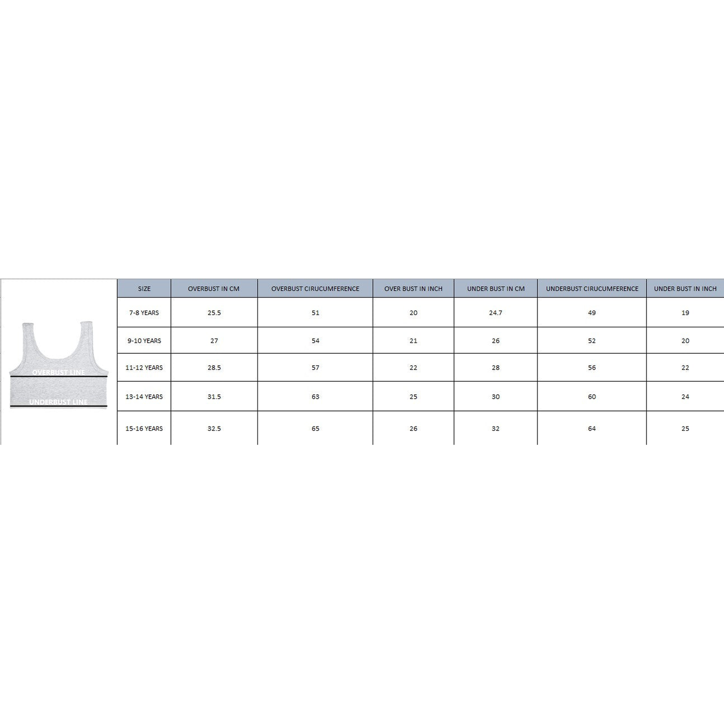 Sports Bra - Multicolor (Pack of 4)