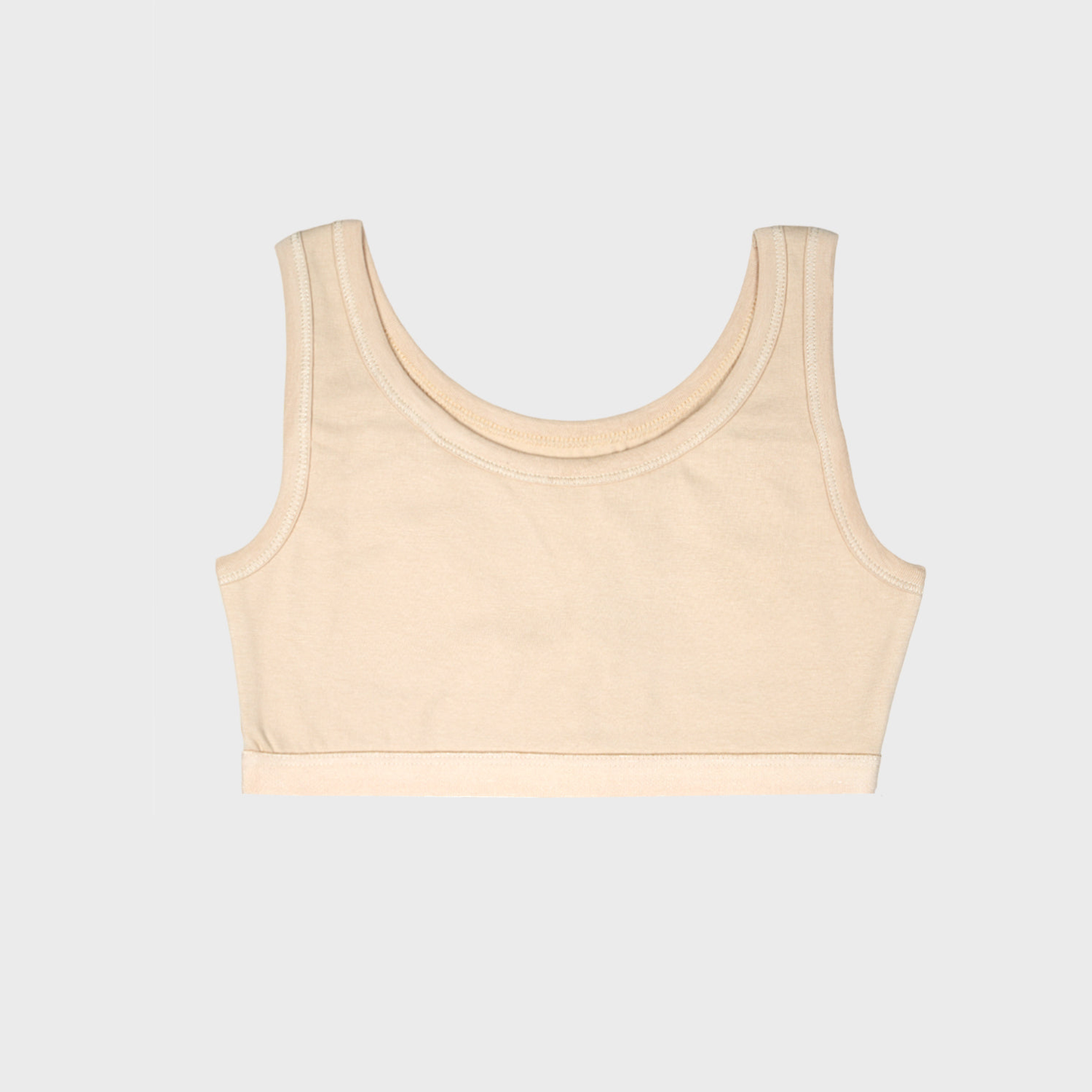 Girls Removable Padded Sports Crop Top