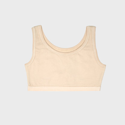 Girls Removable Padded Sports Crop Top