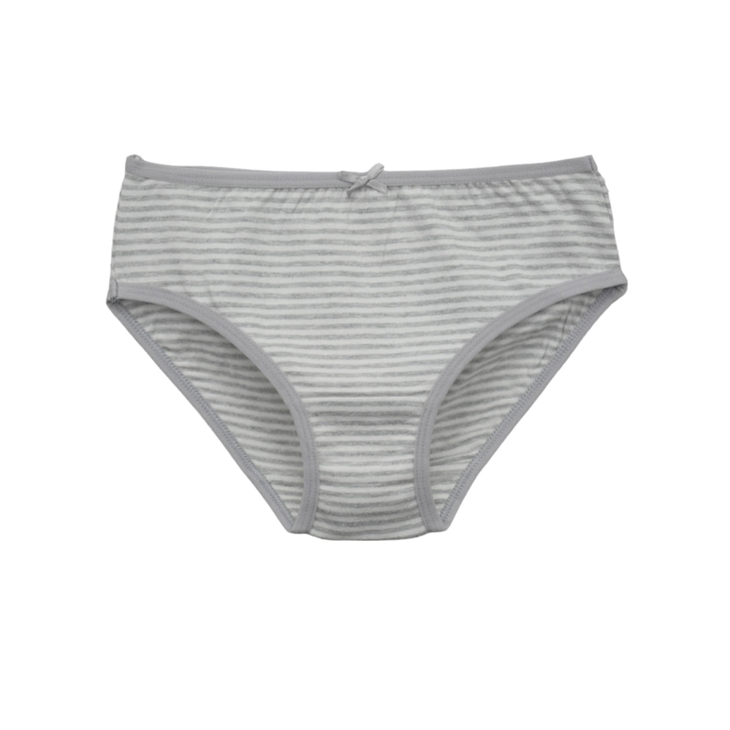 Girls' Cotton Brief _polka dot & Stripes Printed Brief Pack of 9